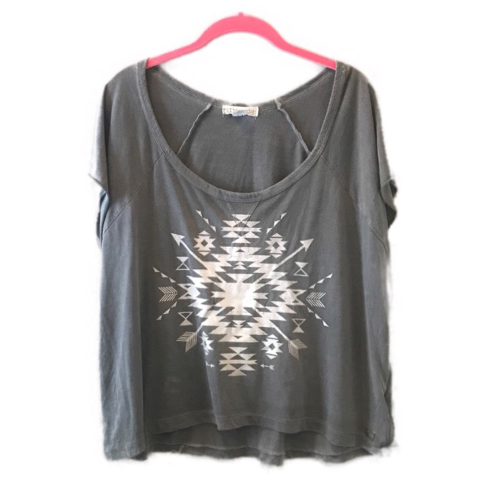 Billabong Gray Crop Top